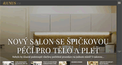Desktop Screenshot of iluxus.cz